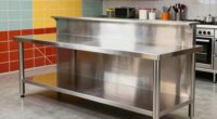top stainless steel workbenches