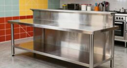 top stainless steel workbenches