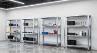 top steel garage shelves