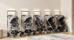 top stroller wall racks