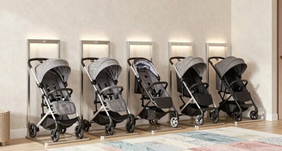 top stroller wall racks