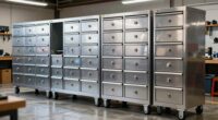 top tall lockable cabinets