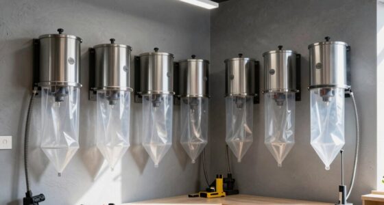 top wall mounted dust collectors