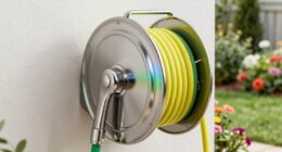 top wall mounted hose reels