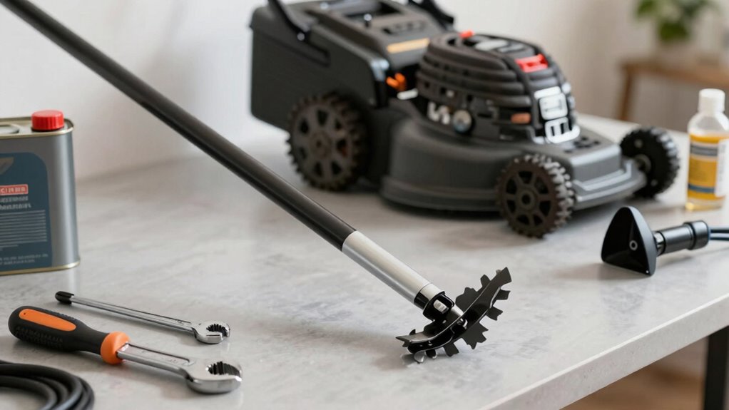 troubleshoot lawn mower issues