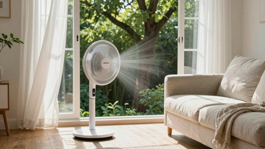 use fans and open windows