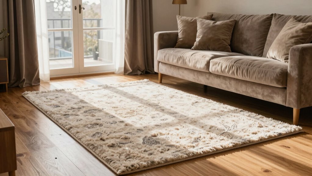 use soft sound absorbing materials