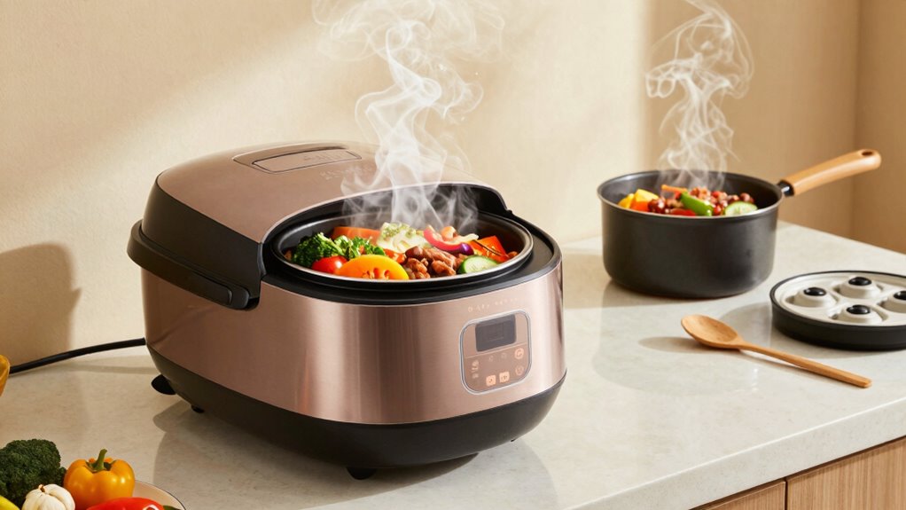 use steaming and slow cooking