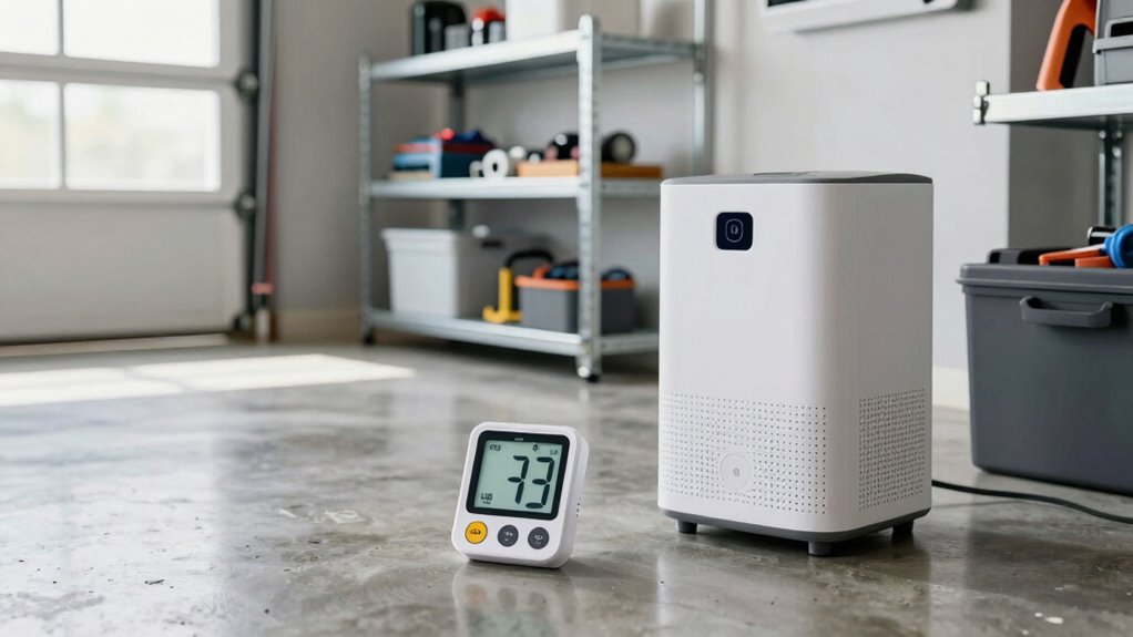 using a humidity meter