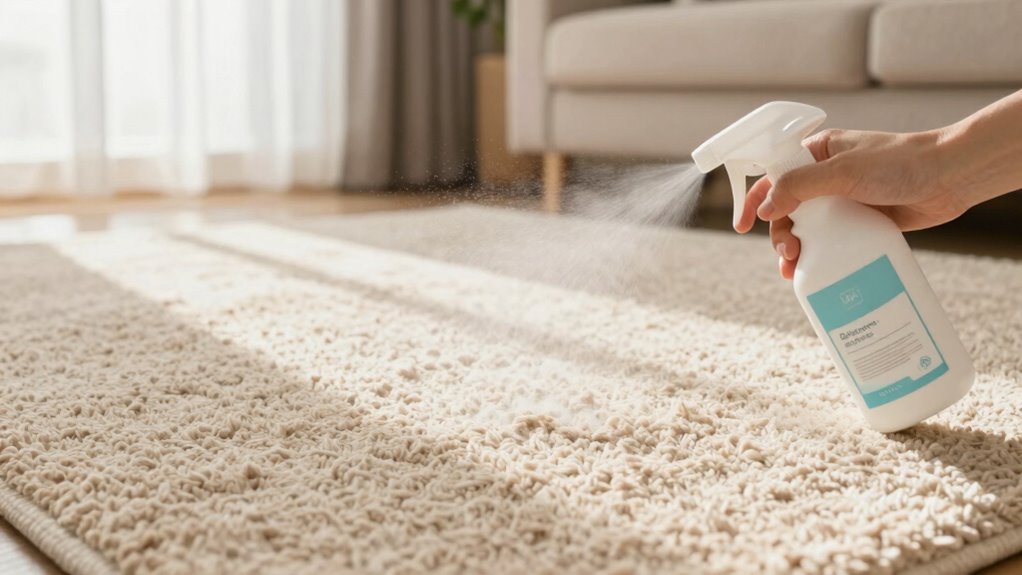 vacuum clean spills deodorize