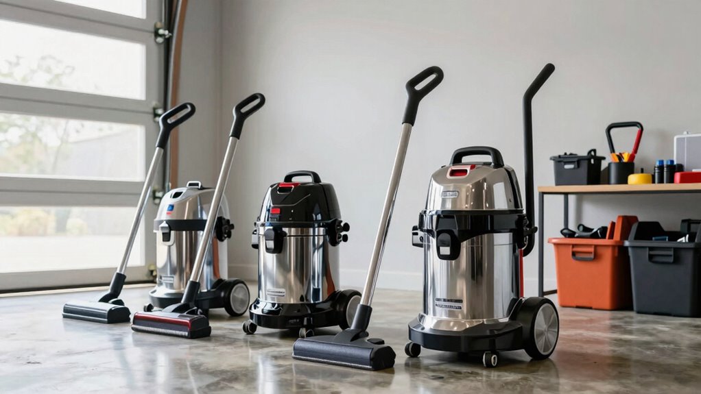 vacuum features for garage