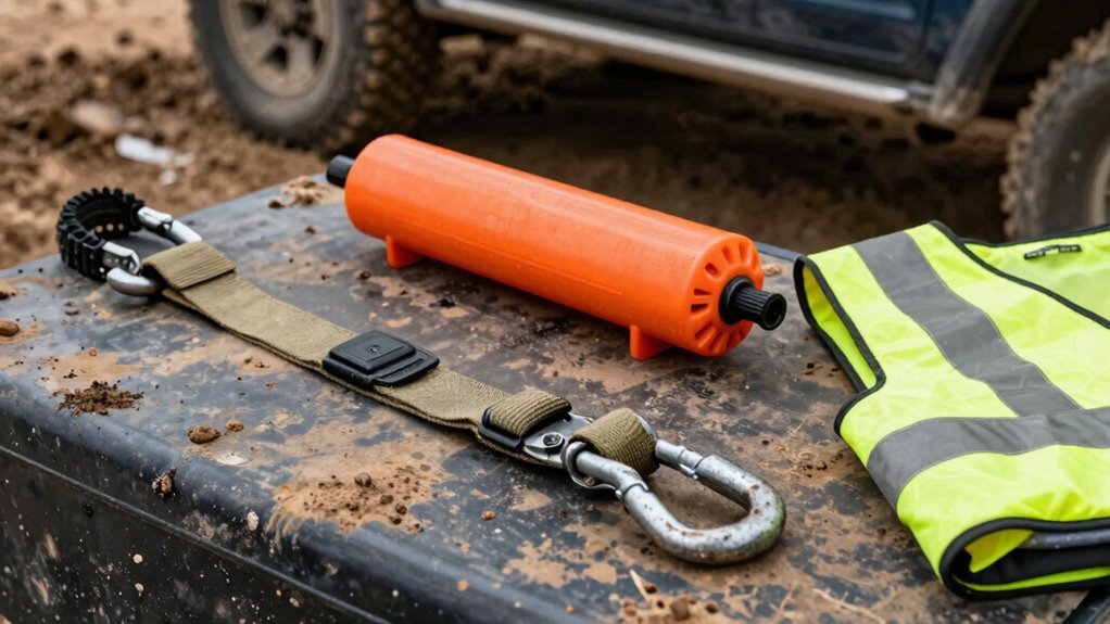 vehicle recovery safety precautions