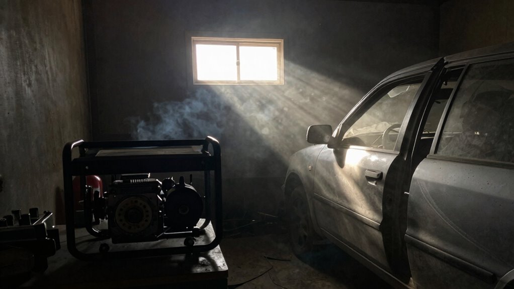 ventilate avoid engine running