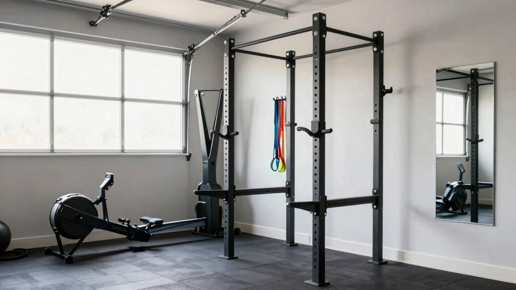 versatile space efficient workout equipment