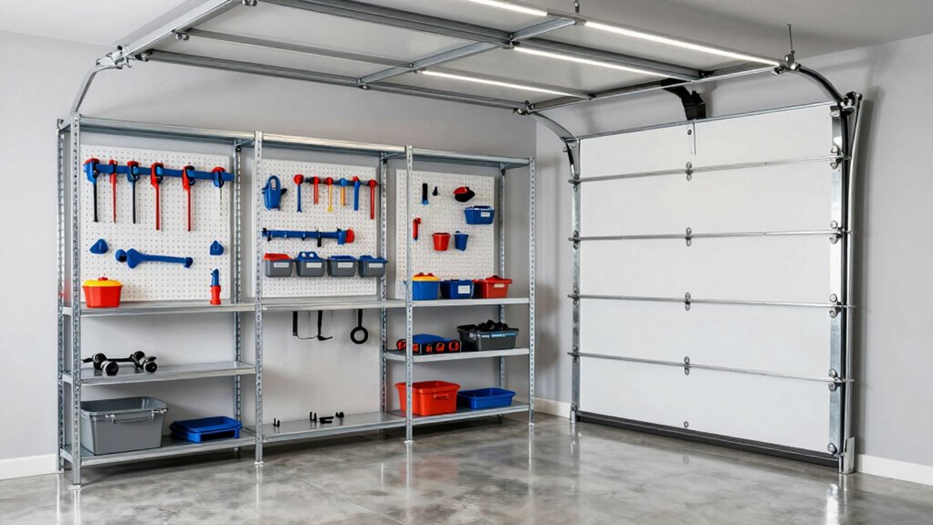 vertical storage maximizes space