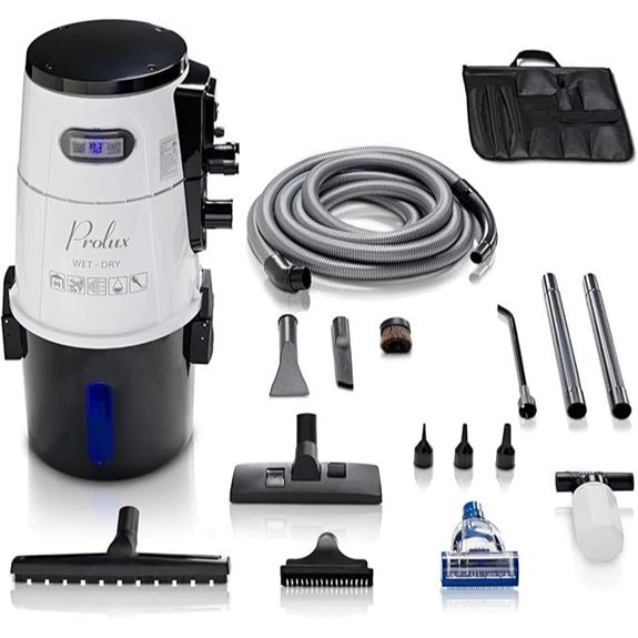 wall mounted garage vacuum