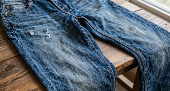 wash jeans infrequently