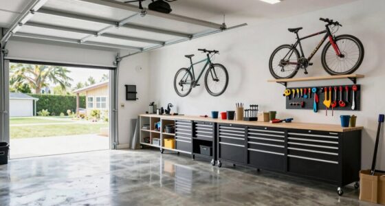 weekend garage makeover