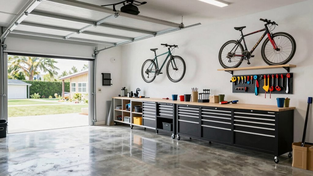 weekend garage makeover