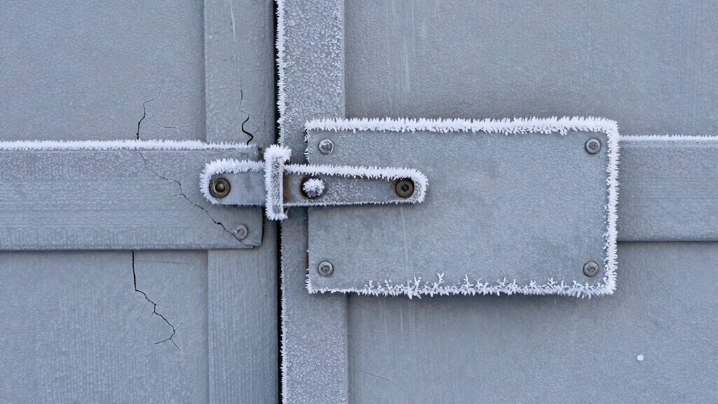 winter garage door troubleshooting