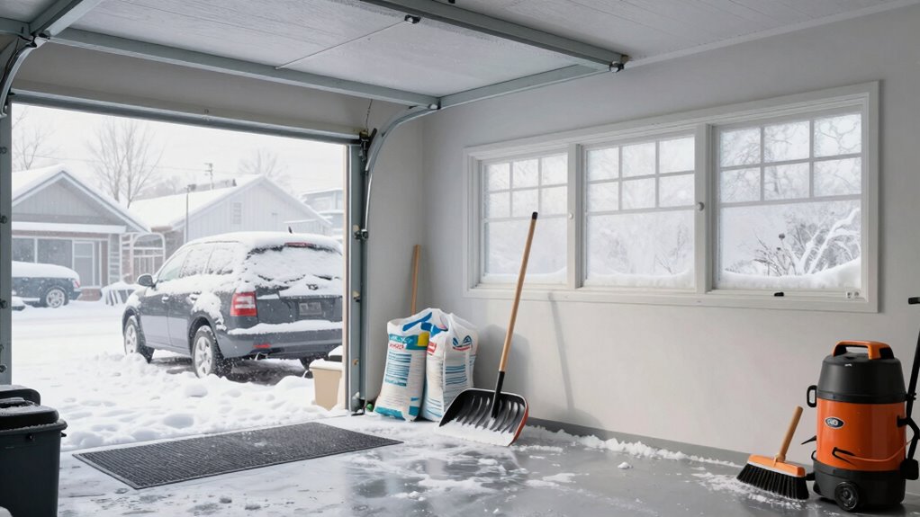 winter garage safety precautions