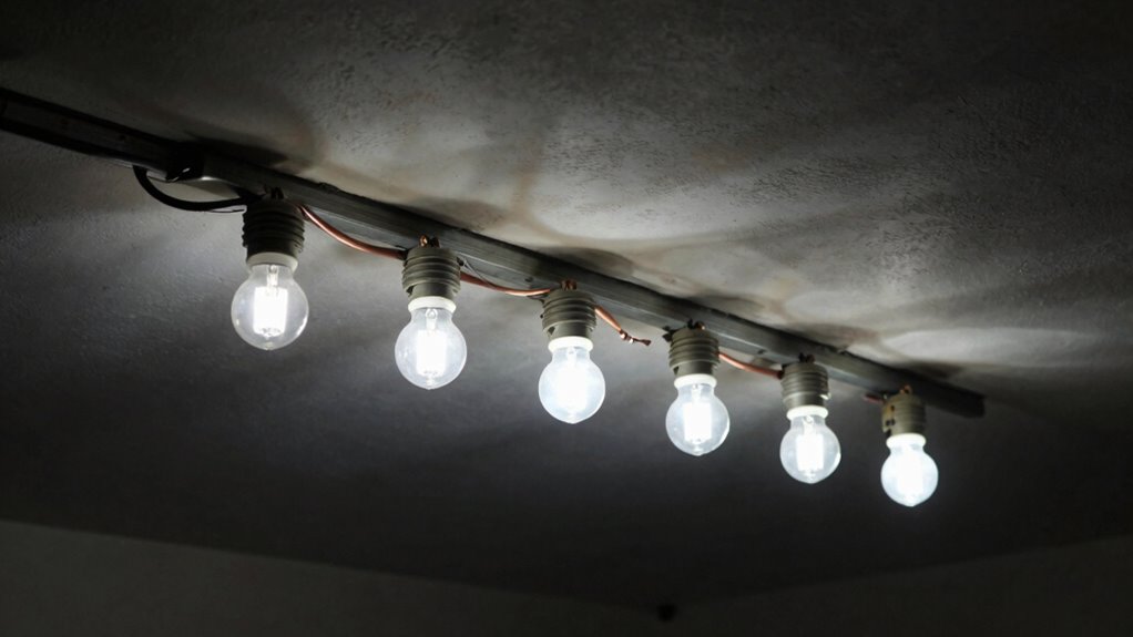 wiring issues cause dim lights