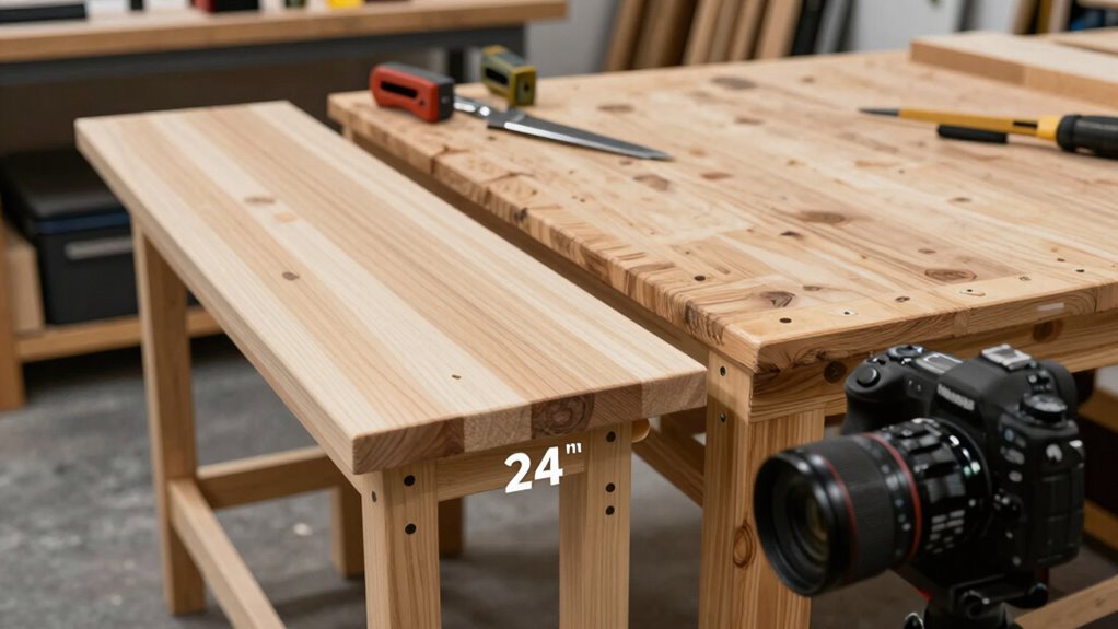 workbench size and durability