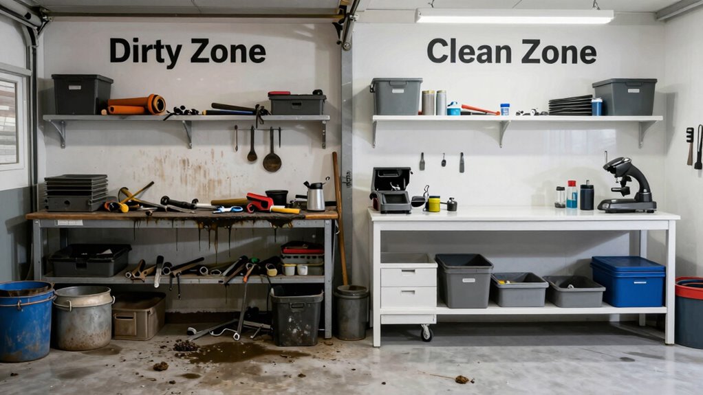 workshop cleanliness distinctions