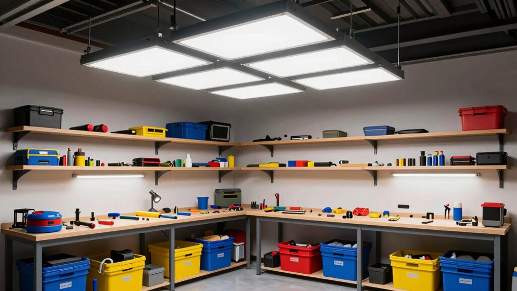 workshop lighting maintenance tips