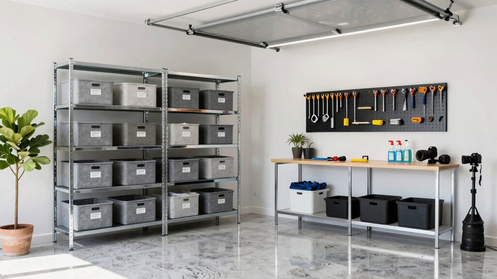 year round garage maintenance routine