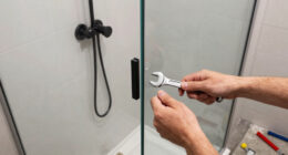 A 2010 Basement Bathroom Got a Calm and Modern Shower Redo