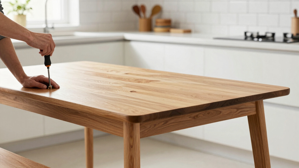 IKEA's New Solid Wood Table Is Selling For Under $100 (And Saves So Much Space!)