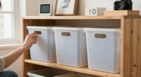The $0 Storage-Doubling Trick to Try on Your Bookshelf