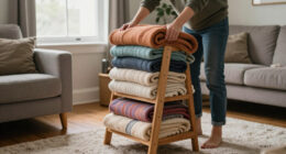 Aldi's Best-Selling Blanket Storage Ladder Is Finally Back