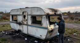 Caravans Uitgebrand Op Afgelegen Terrein Amsterdam, Bewoners In Veiligheid - NOS