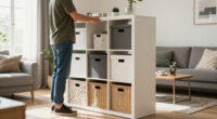 I Created A Pretty IKEA BILLY Hack That Seriously Cuts Clutter
