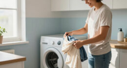 You’d Never Expect To See Ombré Walls In A Laundry Room — But It Works