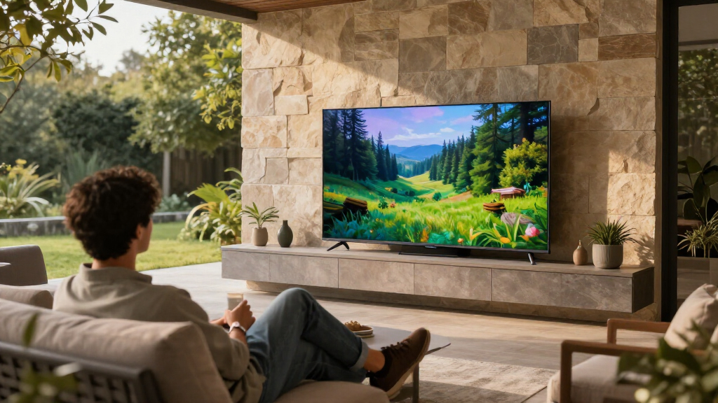 12 Best Outdoor Smart TVs for Backyard Entertainment in 2026