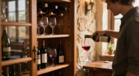 A Closet Lacked Purpose — Until It Became A French-Inspired Wine Room
