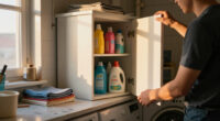 A Laundry Room Was An Eyesore Until IKEA Cabinets Gave It An Organized Redo
