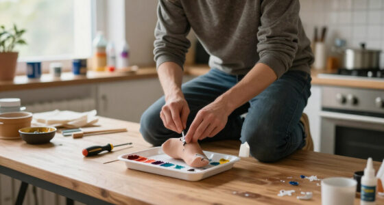 I Fixed The Broken Leg On This 3€ Paint Tray