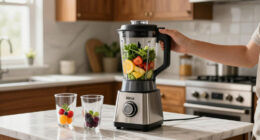 Ninja Fit Compact Personal Blender, 700W, (2) 16Oz Cups, QB3001SS | 700-Watt Base Blends Smoothies, Shakes & Frozen Drinks. (2) 16-Oz To-go