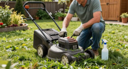 Not Oil Or WD-40: The Alternative Solution That Keeps Grass From Sticking To A Mower Deck
