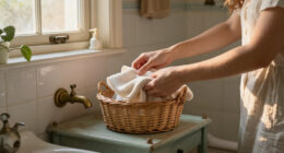 Skip Traditional Bathroom Bins: A Cuter Way To Add Storage And Vintage Charm