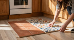 Sorry To Accent Walls, But 'Accent Floors' Work Much Better In Kitchens