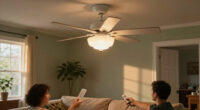 The Phylluz 52-Inch Flush Mount Fan Brings Light And Remote Control For $42.55