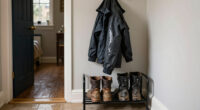 This £10 Argos Shoe Rack Is Perfect For Keeping Muddy Boots And Wet Jackets Tidy This Autumn