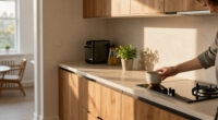 This Petite Japandi Kitchen Is A Masterclass In How To Balance Style And Function In A Tiny Space