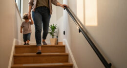 You Can Make Your Stairs Safer Without Sacrificing Style. Here Are 4 Tips Designers Always Recommend.