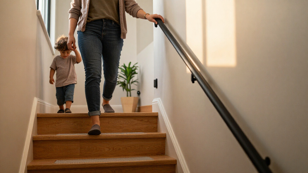 You Can Make Your Stairs Safer Without Sacrificing Style. Here Are 4 Tips Designers Always Recommend.